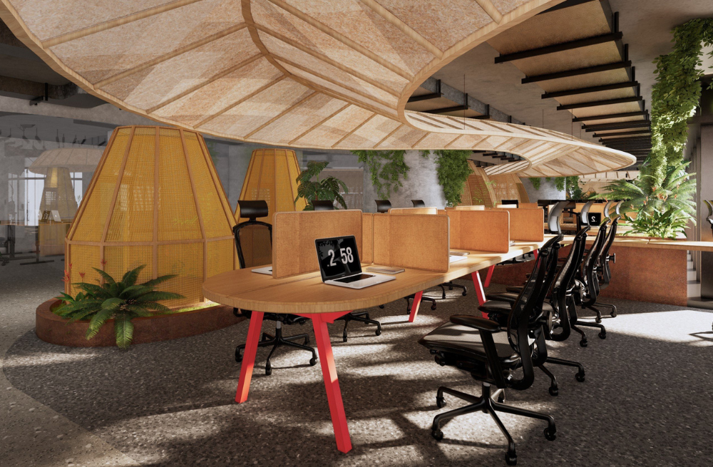 ĐỘT PHÁ GIỚI HẠN TRONG THIẾT KẾ VĂN PHÒNG